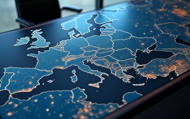 Mapa analítico de zonas de tensão geopolítica